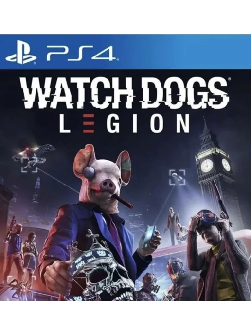 Игра Вотч Догс Легион Игра Watch Dogs Legion для Sony Playstation PS4 PS5