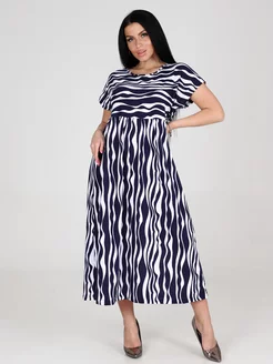 Платье длинное трикотажное RayanTex 37 189707467 купить за 758 ₽ в интернет-магазине Wildberries