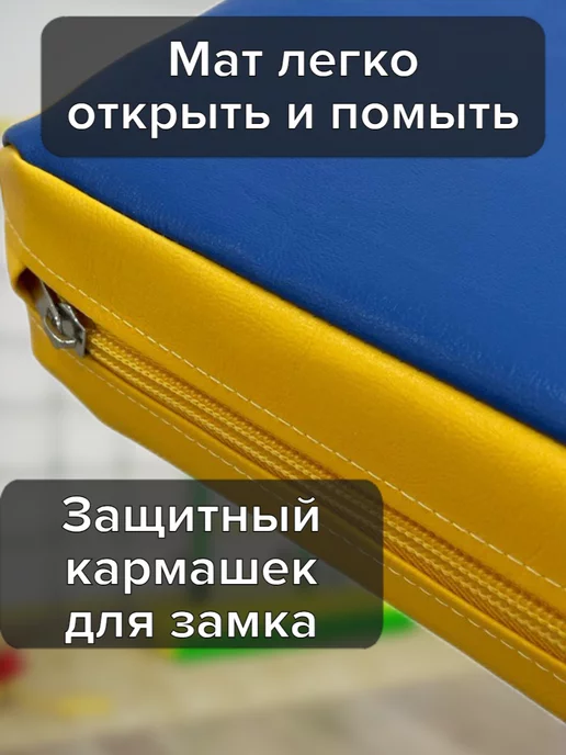Fit-House Мат спортивный для шведской стенки, синий, фото 3