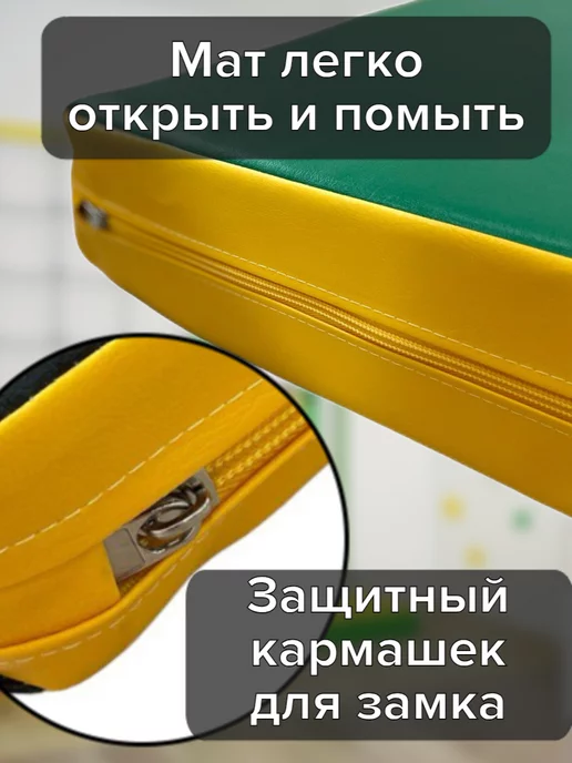 Fit-House Мат спортивный для шведской стенки, зеленый, фото 3