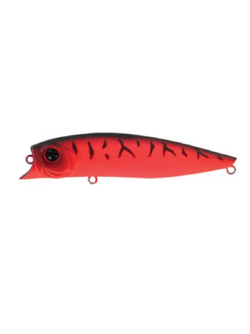 Tsuribito Воблер JERK POP 90F 030 MATTE RED TIGER, красный, фото 2