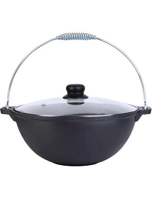 Казан чугунный 6 л - фото 17