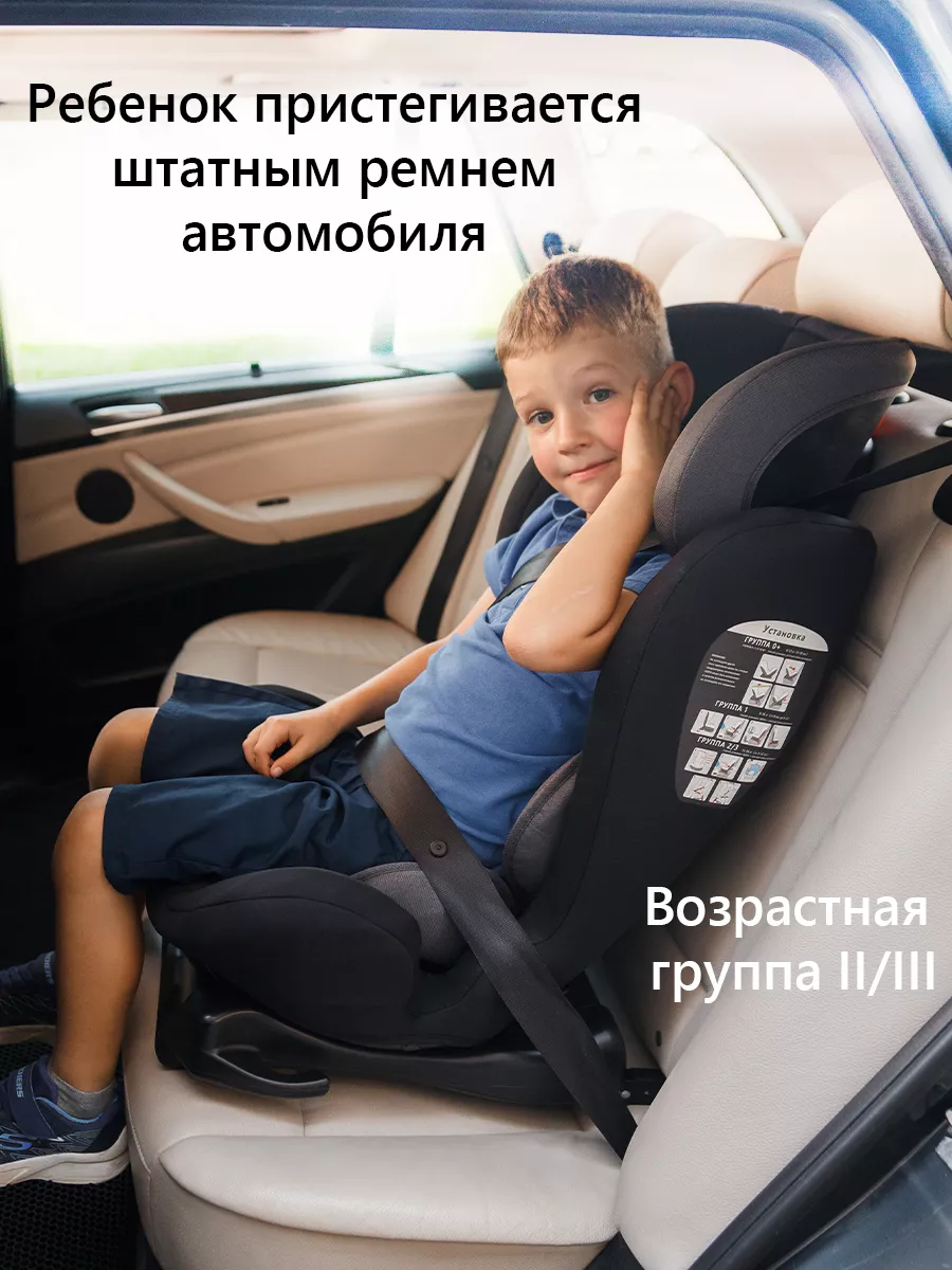 Автокресло детское 0-36 кг с isofix Multistage Martin Noir 189767022 купить  за 6 531 ₽ в интернет-магазине Wildberries