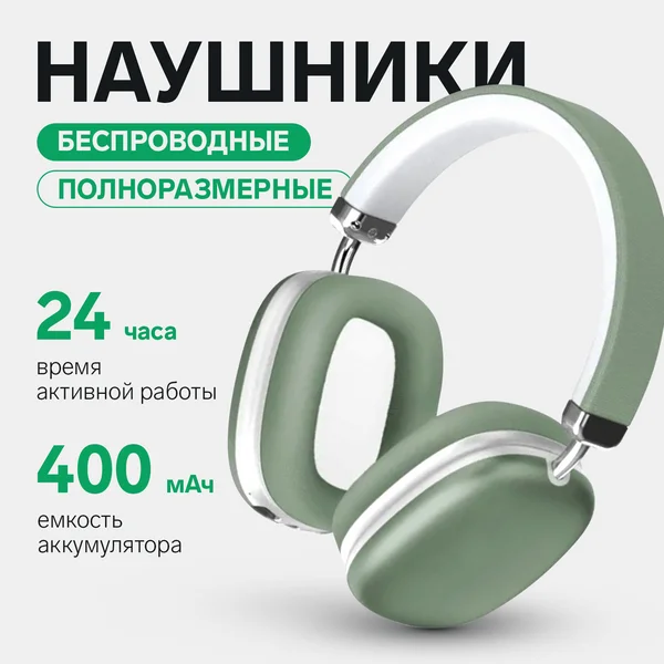 Наушники беспроводные полноразмерные