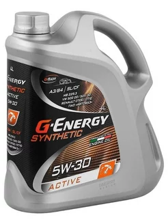 G-Energy Synthetic Active 5w30 4 Л. 253142405 Gazpromneft 189815790 купить за 1 482 ₽ в интернет-магазине Wildberries