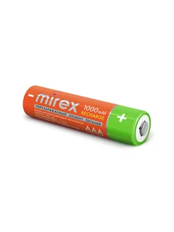 Батарейки мизинчиковые аккумуляторные 2 шт, 1000 Mah Mirex 189820664 купить за 264 ₽ в интернет-магазине Wildberries