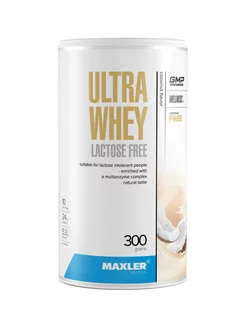 Протеин безлактозный Ultra Whey 300г Кокос MAXLER 189825053 купить за 1 391 ₽ в интернет-магазине Wildberries