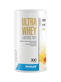 Протеин безлактозный Ultra Whey 300г Манго MAXLER 189825075 купить за 1 391 ₽ в интернет-магазине Wildberries