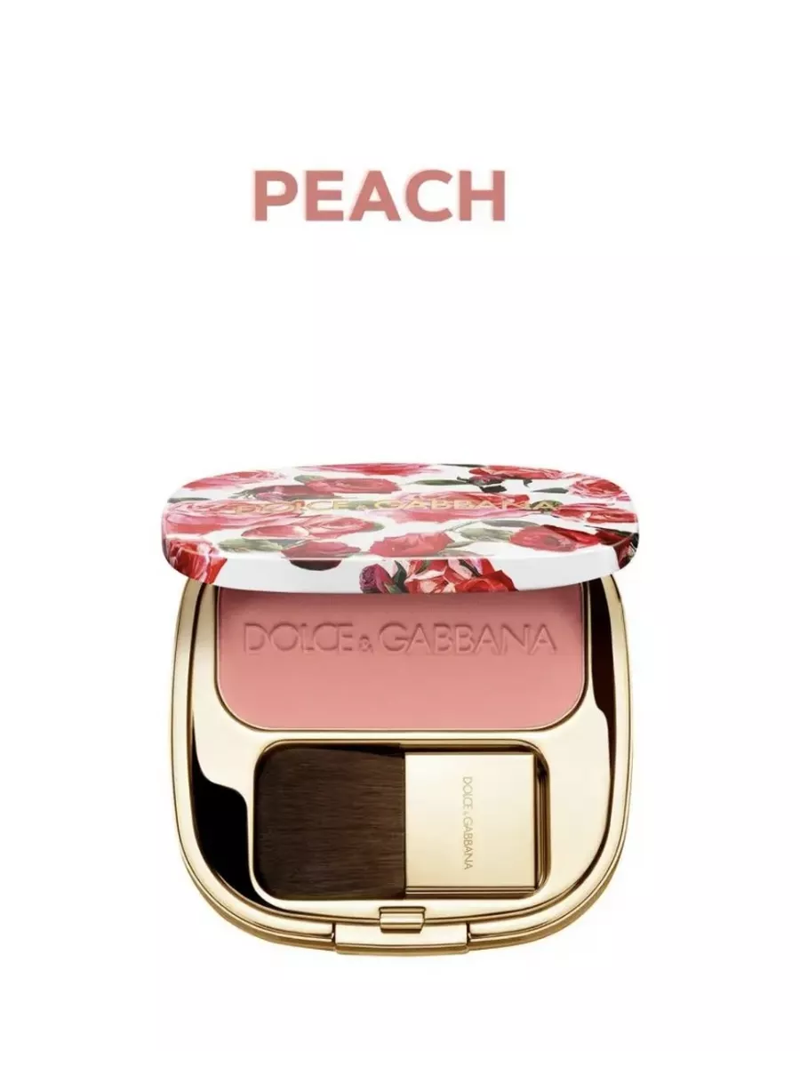 DOLCE GABBANA Румяна BLUSH OF ROSES оттенок 400 peach Dolce 189832297  купить за 6 300 ₽ в интернет-магазине Wildberries