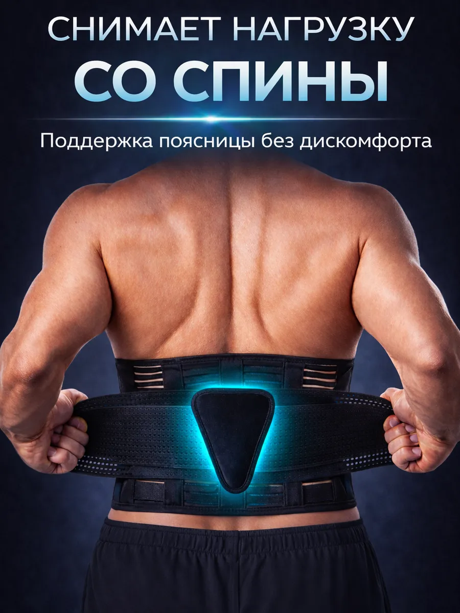 Пояс для спины спортивный