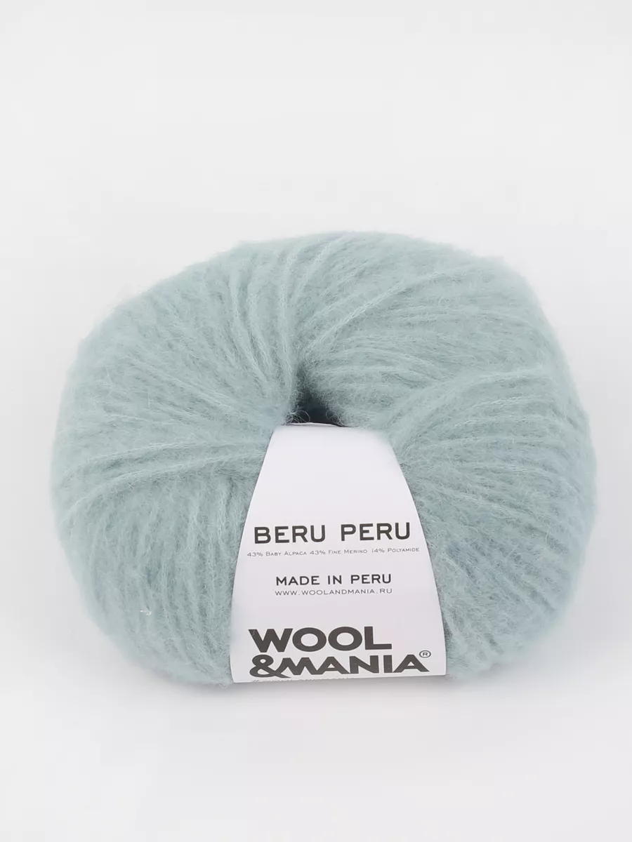 Пряжа BERU PERU (Sapphire) 50 г 150 м WOOL AND MANIA 189915286 купить в  интернет-магазине Wildberries