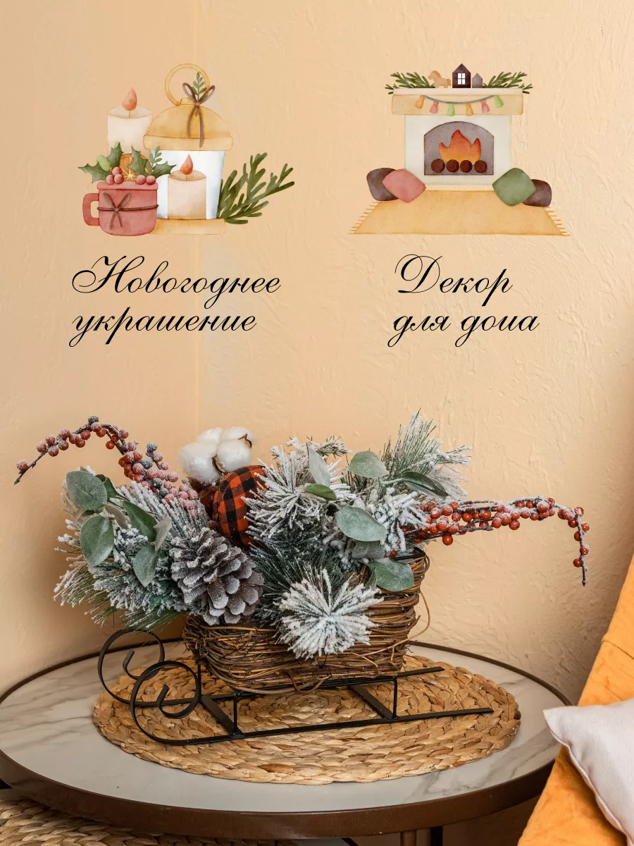 Разноообразные элементы декора для подарков и упаковки купить в Москве в магазине webmaster-korolev.ru