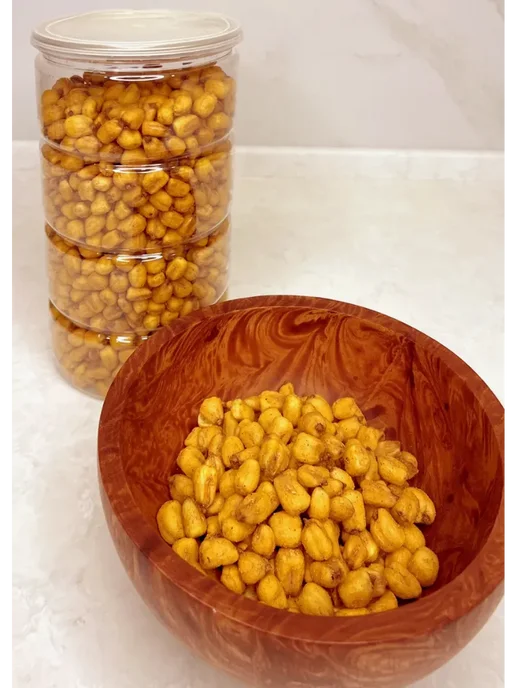 DONA NUTS Кукуруза жареная с солью, в упаковке 310 г, фото 5
