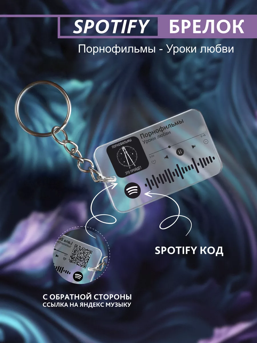 Брелок для ключей спотифай Порнофильмы - уроки любви Spotify Monster  189975414 купить за 161 сом в интернет-магазине Wildberries