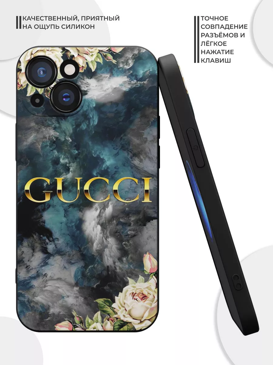 Чехол на iPhone 13 с принтом Gucci Re:mobile 189988789 купить за 405 ₽ в  интернет-магазине Wildberries