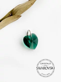 Подвеска серебро 925 сердце кристалл Europe Jewellery 190004742 купить за 376 ₽ в интернет-магазине Wildberries