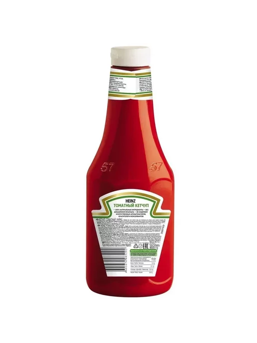 Heinz Кетчуп томатный, 8 шт х 0,8 кг, 800 гр, 8 шт, 800 г, фото 3