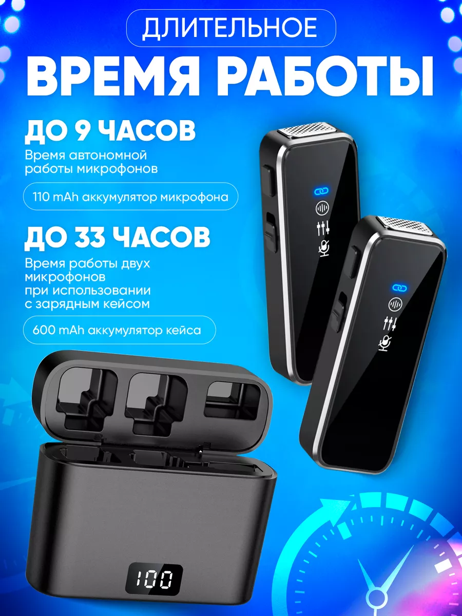 Микрофон петличный беспроводной type-c ShumShop 190031464 купить в  интернет-магазине Wildberries