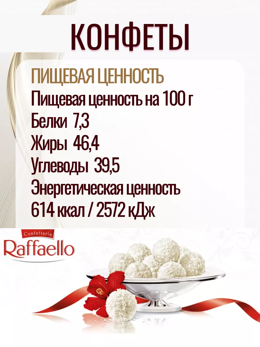 Конфеты Рафаэлло маракуйя подарочные Raffaello 190033457 купить за 3 933 ₽  в интернет-магазине Wildberries