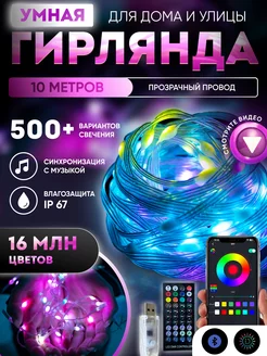 Умная гирлянда на елку для дома и улицы Trust Dreams 190040578 купить за 723 ₽ в интернет-магазине Wildberries