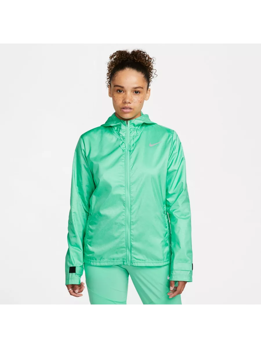 women s running jacket Essential mint Nike 190050155 Wildberries