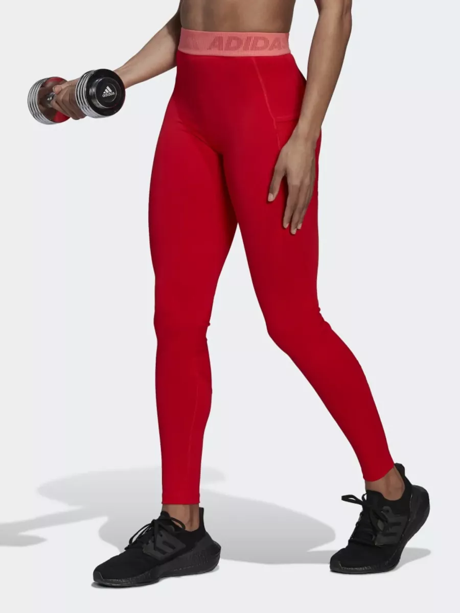 Red best sale adidas legging