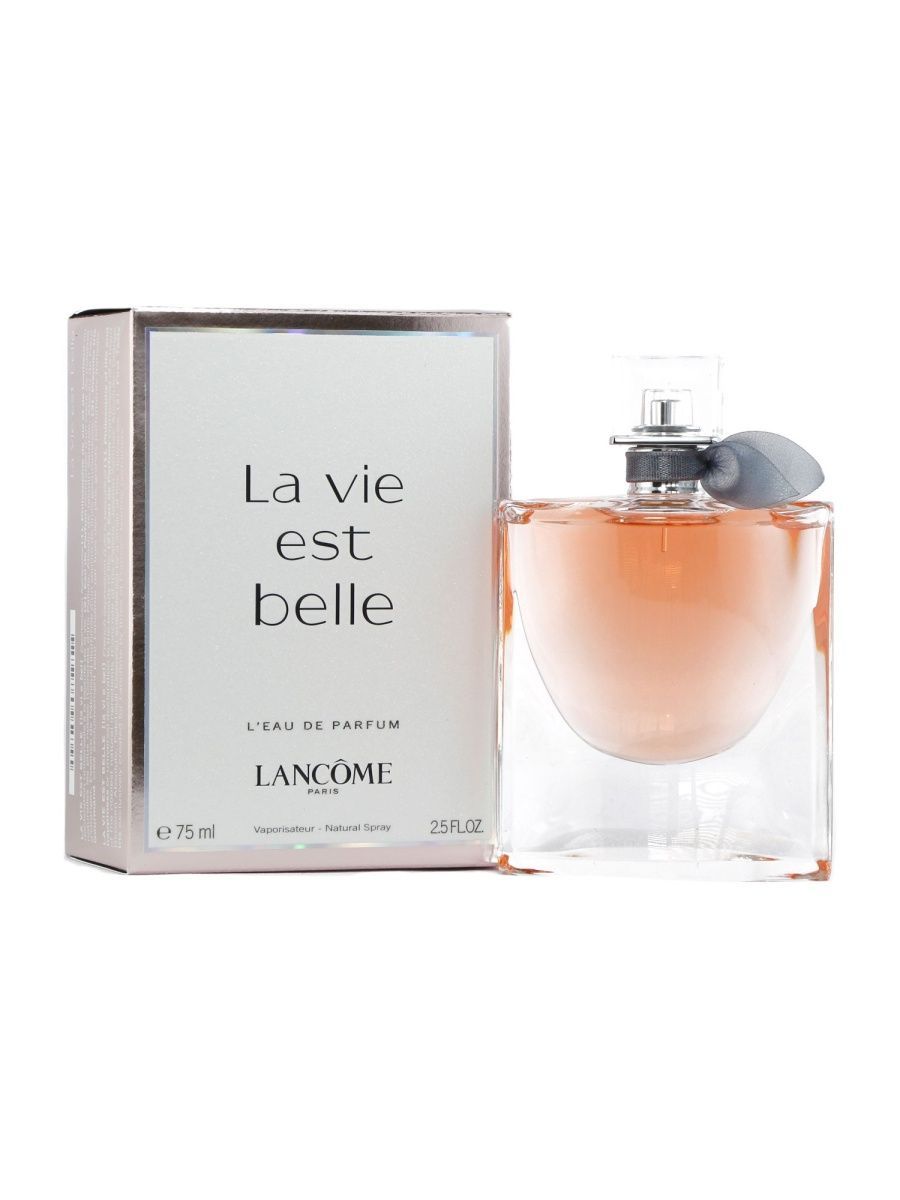 Lancome la vie belle edp. Ланком ла Виста Бель 75 мл. Духи ланком la vie est Belle. Lancome (ланком) la vie est Belle Eau de Parfum. Lancome Paris la vie est Belle Perfume.