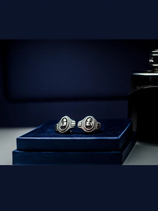 Swanky jewelry Запонки серебряные боксерские перчатки боксеру, серебристый, фото 5