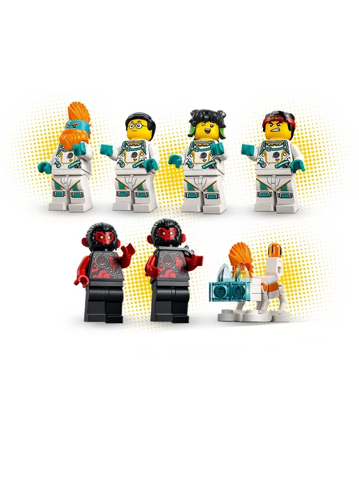 LEGO Конструктор Манки Кид Галактический странник 1398 деталей, вариант, фото 7