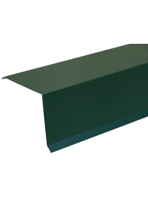 ВВЕК Ветровая(торцевая) планка RAL6005,100х120х750мм (4 шт.), 6005.100x120x750 мм, 4 шт