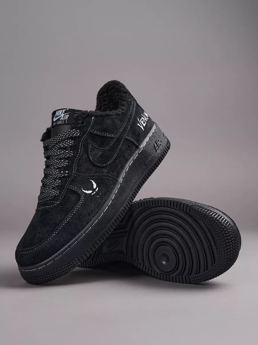 Air force 1 low black suede hotsell