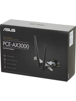 Wi-Fi адаптер + Bluetooth PCE-AX3000 ASUS 190099353 купить за 3 725 ₽ в интернет-магазине Wildberries