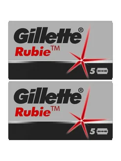 Лезвия для бритв Rubie Platinum plus 2 уп по 5 шт Gillette 190128968 купить за 491 ₽ в интернет-магазине Wildberries