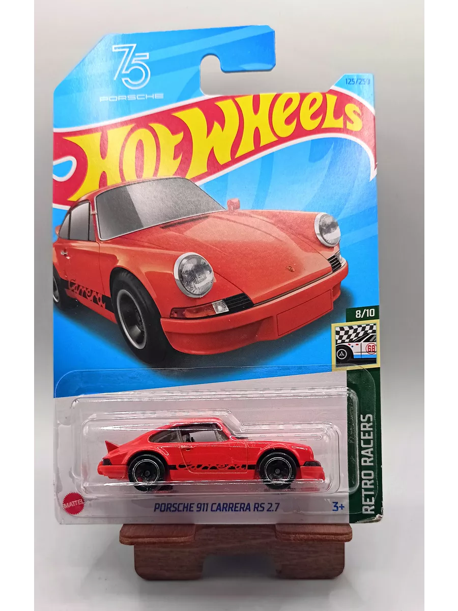 Машинка коллекционная Porsche 911 Carrera RS 2.7 Hot Wheels 190129521  купить в интернет-магазине Wildberries