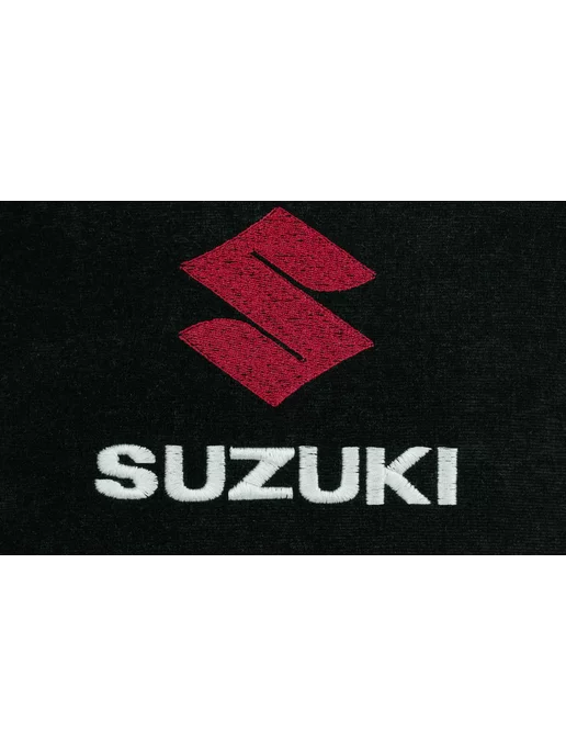 Dekos Подушка в машину с вышивкой для Suzuki, черный, фото 4