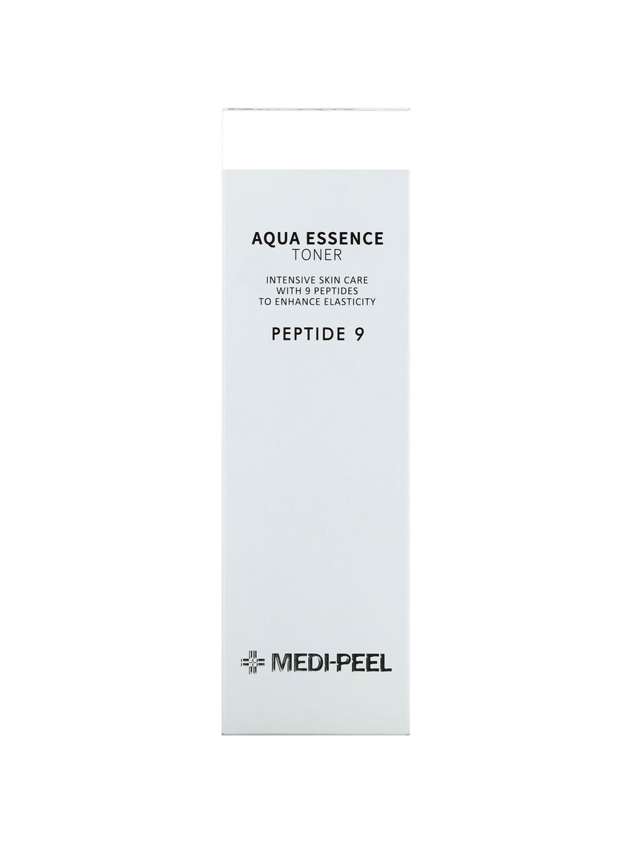 Medi peel essence. Medi-Peel тонер-эссенция пептидный для зрелой кожи Peptide 9 Aqua Essence Toner 250 мл. Тонер Medi Peel Peptide 9. Peptide 9 Aqua Essence Toner. Меди пил тонер 9 пептидов.