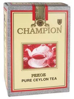 Чай черный цейлонский Champion Pekoe, 500 грамм Beta Tea 190172650 купить за 863 ₽ в интернет-магазине Wildberries