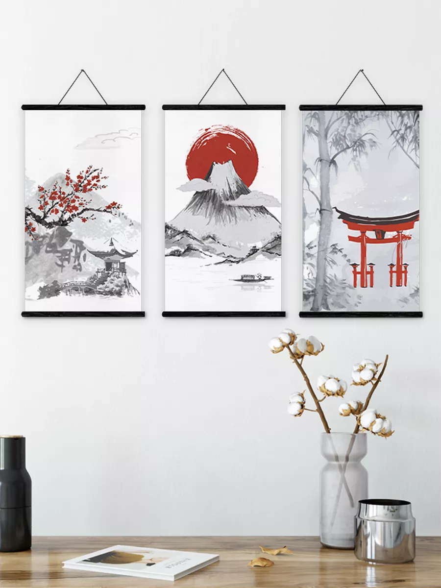 Картины в японском стиле