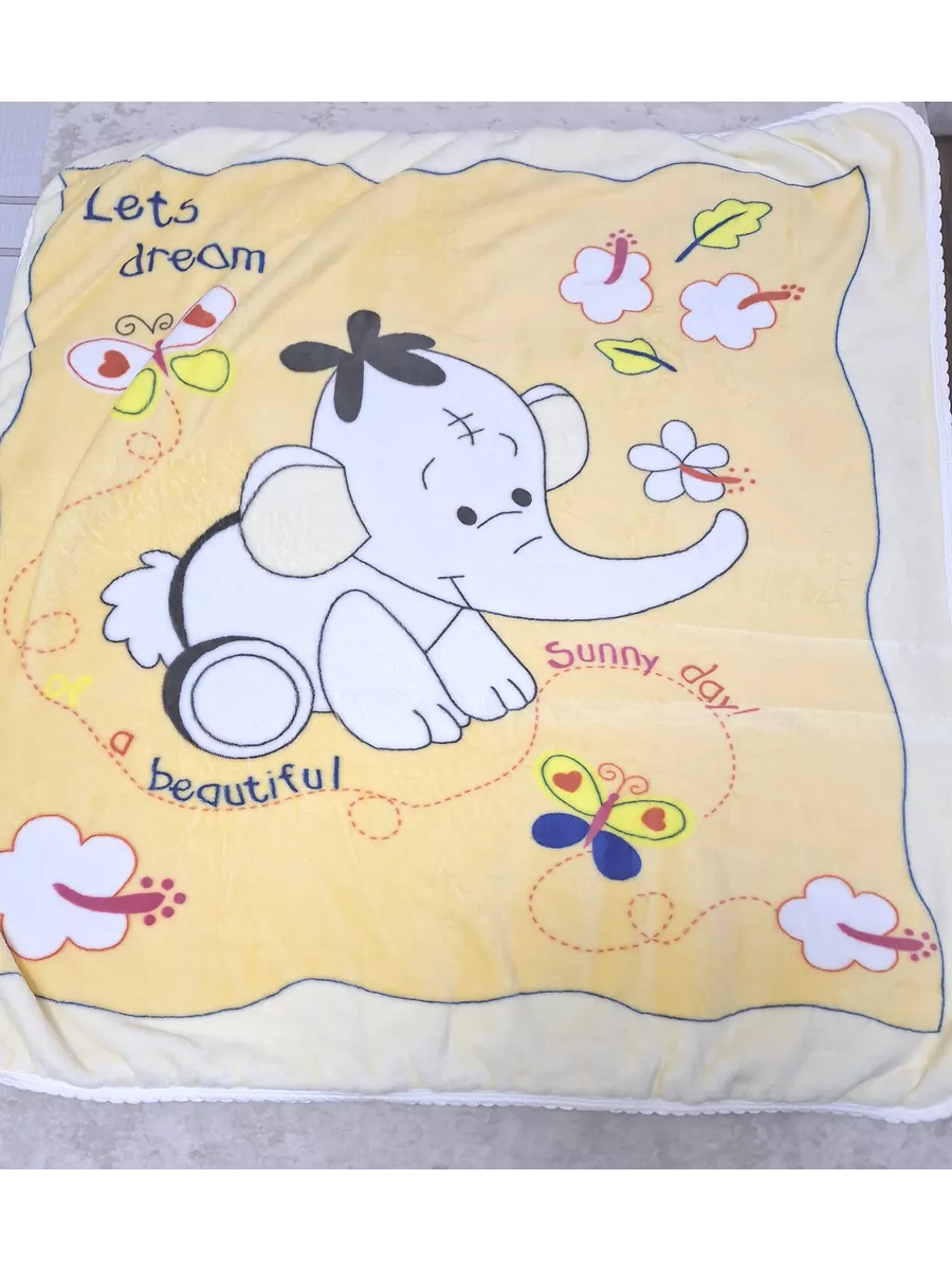 Детские одеяла для новорожденных: по Вашим размерам за 1 день, недорого и с доставкой
