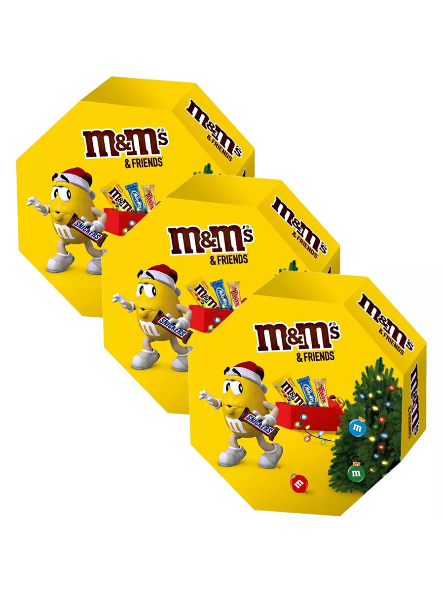 M&M'S Набор Подарочный С Кондитерскими Изделиями, 80г, 3шт