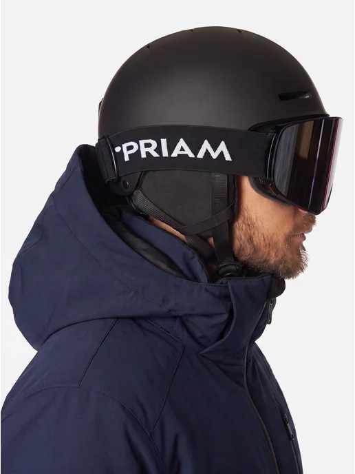 Priam Очки горнолыжные S3 с двумя двухслойными линзами, черный, фото 7