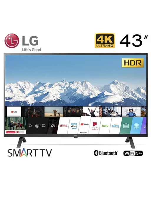 LG Smart tv Телевизор 43 дюйма