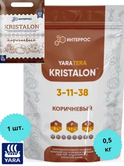 Кристалон Коричневый минеральное удобрение YARA 190261738 купить за 512 ₽ в интернет-магазине Wildberries