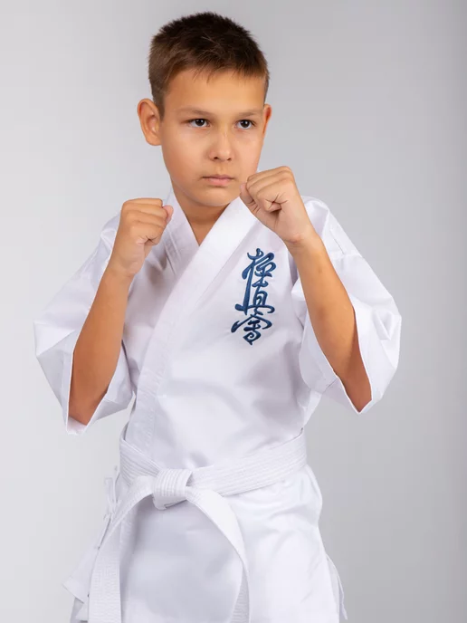 Sensei Кимоно для каратэ КИОКУШИНКАЙ, белый, фото 2