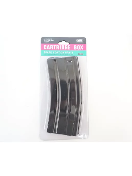 CYMA Магазин механический для M4, 140 шаров, Black (M013), черный, фото 3