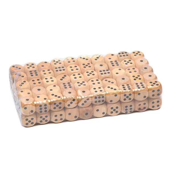 Кости игральные, 2.5 х 2.5 см, набор 100 шт