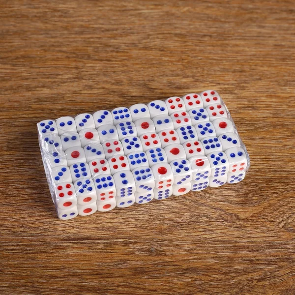 Кости игральные, 1.8 х 1.8 см, набор 100 шт
