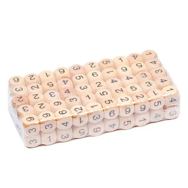 Кости игральные 2х2 см, набор 100 шт