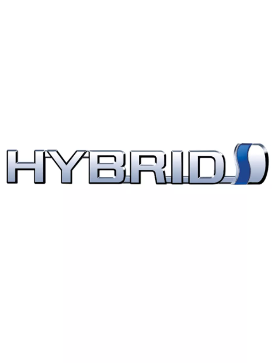 Эмблема надпись Hybrid Значок Гибрид 115x20мм Авто Центр 190351451 купить в  интернет-магазине Wildberries