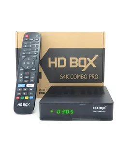 Спутниковый + эфирный UHDTV ресивер S4K Combo Pro HD BOX 190368912 купить за 6 005 ₽ в интернет-магазине Wildberries